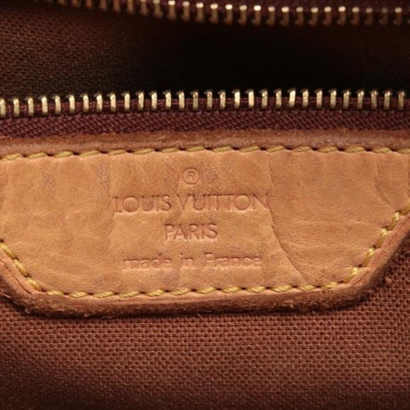 Louis Vuitton Cabas Piano Brown Monogram Canvas Shoulder Bag - Picture 10 of 12